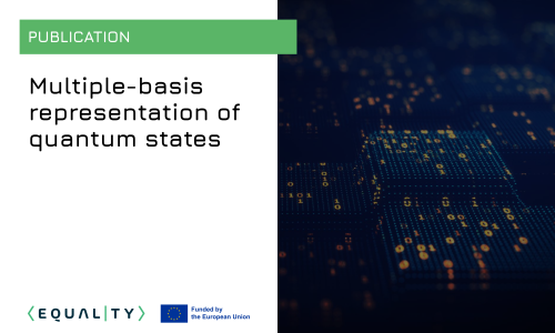 Publication: Multiple-basis representation of quantum states