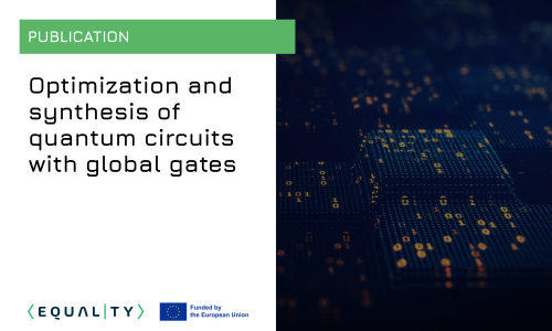 Publication: Optimization and Synthesis of Quantum Circuits with Global Gates   